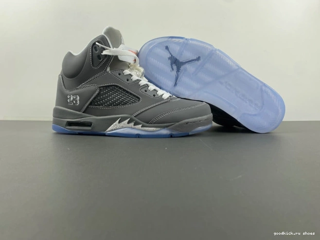 Cheap 5 Retro 136027-005 Jordan Wolf Air Grey 0718